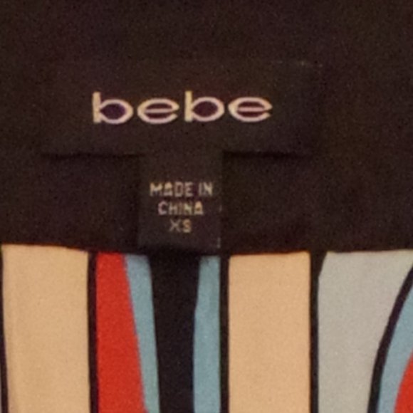 Bebe Silk Tunic- Size XS - Picture 3 of 3